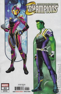 Variant Cover for Champions #22