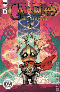 Variant Cover for Canto and the Clockwork Fairies #1