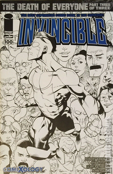 Variant Cover for Invincible #100