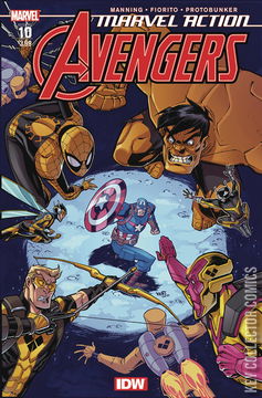 Variant Cover for Marvel Action: Avengers #10