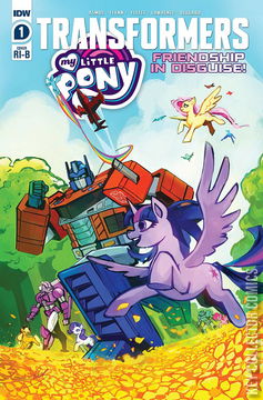 Variant Cover for My Little Pony / Transformers #1