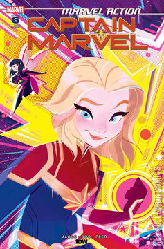 Variant Cover for Marvel Action: Captain Marvel #6