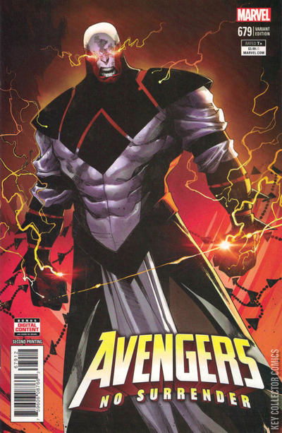 MARVEL - tarkey19920422 AVENGERS #679 2ND PRINT VARIANT VF/NM COMBINE SHIPPING
