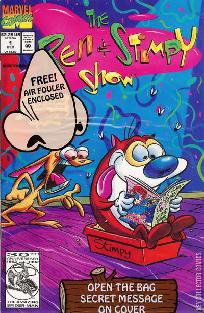 Ren And Stimpy #1 Published December 1992 | Key Collect