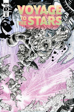Variant Cover for Voyage to the Stars #1
