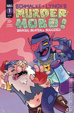 Variant Cover for Murder Hobo: Beaten, Broken and Buggered #1