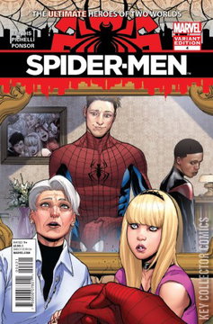 Variant Cover for Spider-Men #4