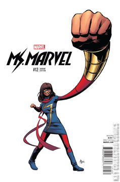 Variant Cover for Ms. Marvel #12