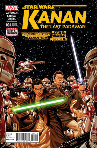 Star Wars: Kanan - The Last Padawan #1 2nd Print – Value & Details