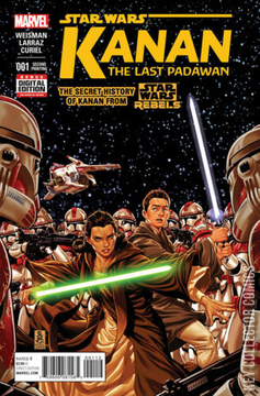 Variant Cover for Star Wars: Kanan - The Last Padawan #1