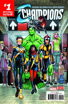 Variant Cover for Champions #1