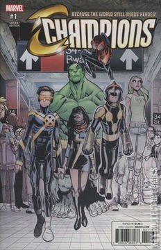 Variant Cover for Champions #1