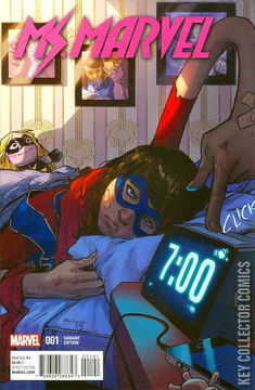 Variant Cover for Ms. Marvel #1