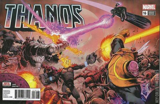 Variant Cover for Thanos #16