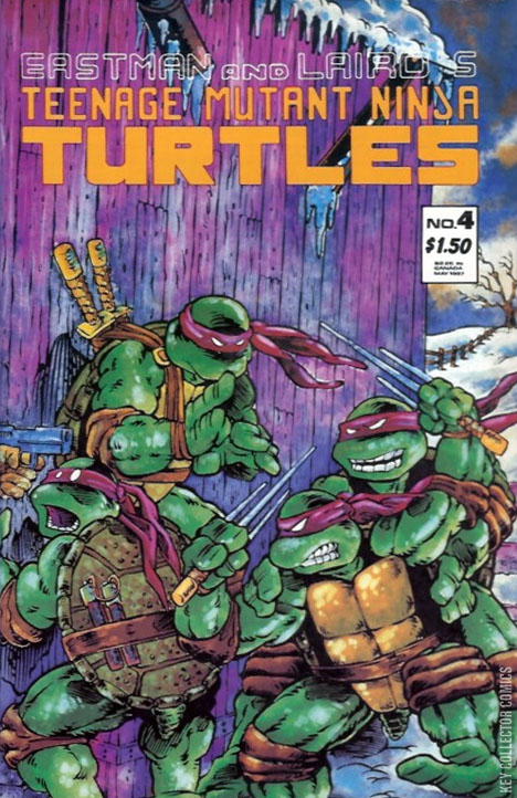 Teenage Mutant Ninja Turtles shops #1 4th Print