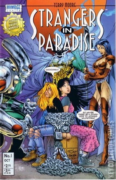 Variant Cover for Strangers in Paradise #1