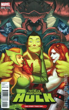 Variant Cover for Totally Awesome Hulk #15