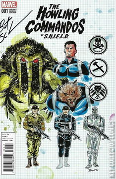 Variant Cover for Howling Commandos of S.H.I.E.L.D. #1