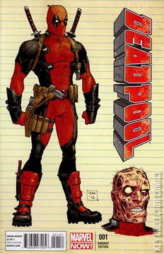 Variant Cover for Deadpool #1