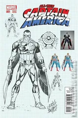Variant Cover for All-New Captain America #1