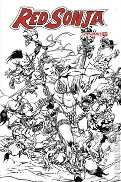 Variant Cover for Red Sonja #17