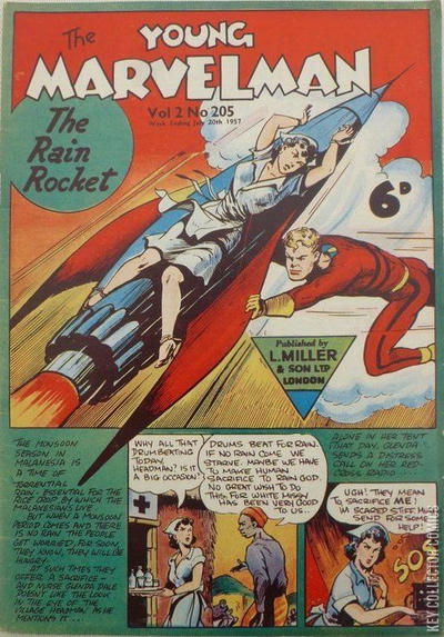 Cover art for Young Marvelman #205 