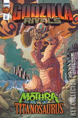 Variant Cover for Godzilla Rivals: Mothra vs. Titanosaurus #1