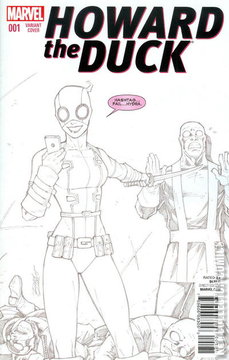 Variant Cover for Howard the Duck #1