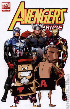 Variant Cover for Avengers Prime #3