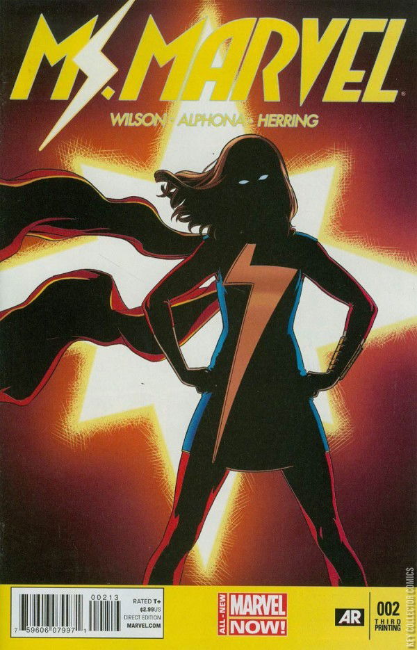 Variant Cover for Ms. Marvel #2