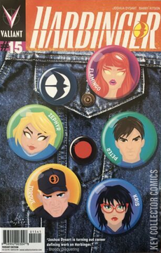 Variant Cover for Harbinger #15