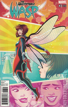 Variant Cover for Unstoppable Wasp #3