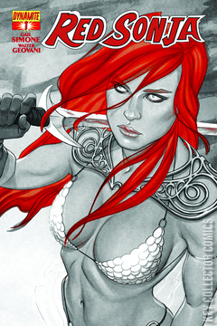 Variant Cover for Red Sonja #1