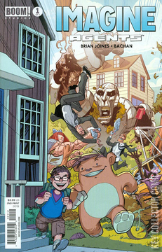 Variant Cover for Imagine Agents #1