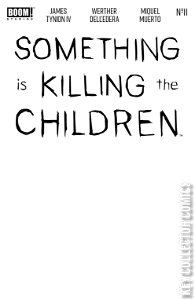 Something Is Killing the Children