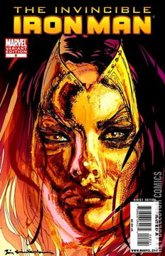 Variant Cover for Invincible Iron Man #8