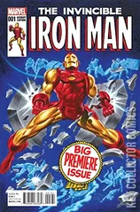 Variant Cover for Invincible Iron Man #1