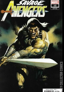 Variant Cover for Savage Avengers #12