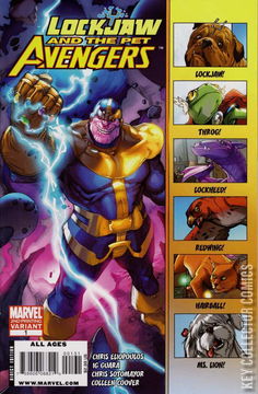 Variant Cover for Lockjaw and the Pet Avengers #1