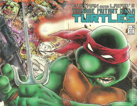 Variant Cover for Teenage Mutant Ninja Turtles #5