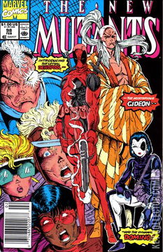 Variant Cover for New Mutants #98