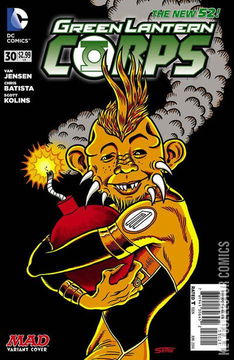 Variant Cover for Green Lantern Corps #30