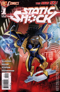 Variant Cover for Static Shock: New 52 #1