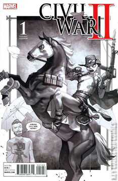 Variant Cover for Civil War II #1