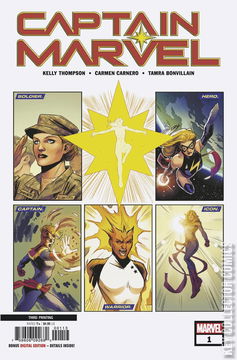 Variant Cover for Captain Marvel #1