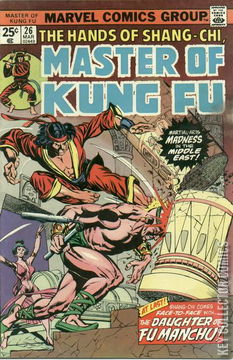 Variant Cover for Master of Kung Fu #26