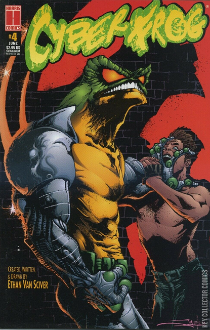 Cyberfrog #4 Published June 1996 | Key Collector Comics