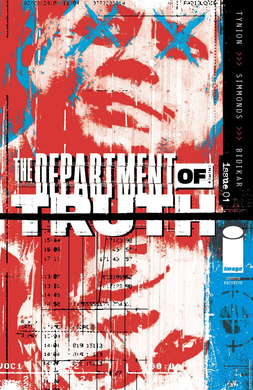 アメコミリーフ Department of Truth #1 9.6 サイン入り Department of Truth #1 Value - GoCollect