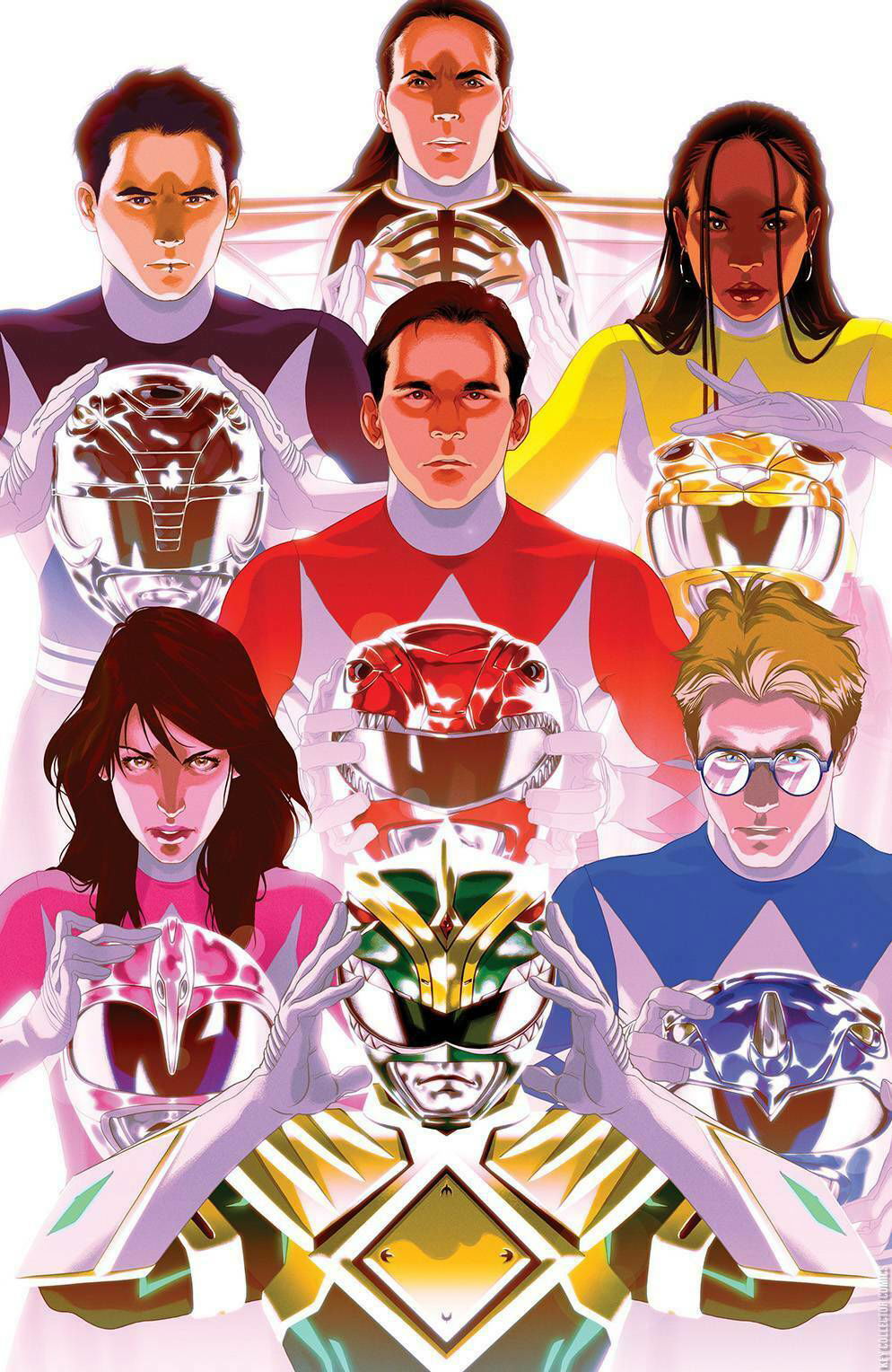 Power Rangers #3 Motor City & #17-21 Versus Variants Unread bagged and store boarded