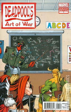Variant Cover for Deadpool's Art of War #1
